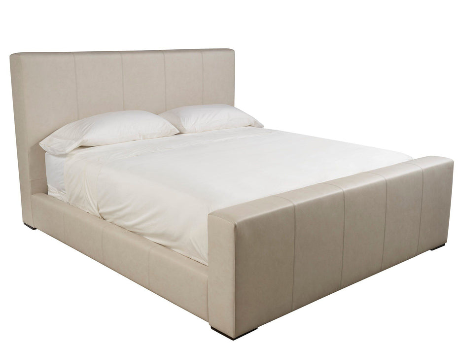 New Modern - Bowie King Bed - Gray