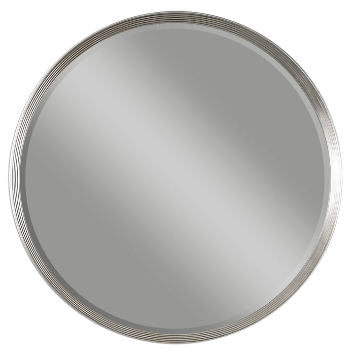 Serenza - Round Mirror - Silver