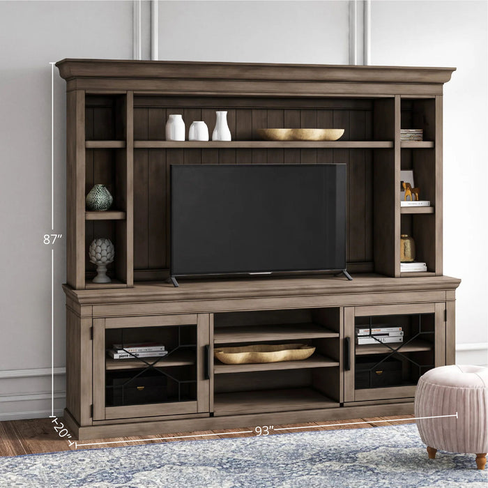 Sundance - Console with Hutch & Backpanel