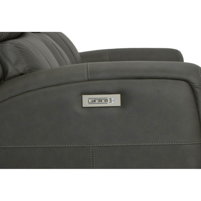 Linden - Power Reclining Sofa With Power Headrests & Lumbar