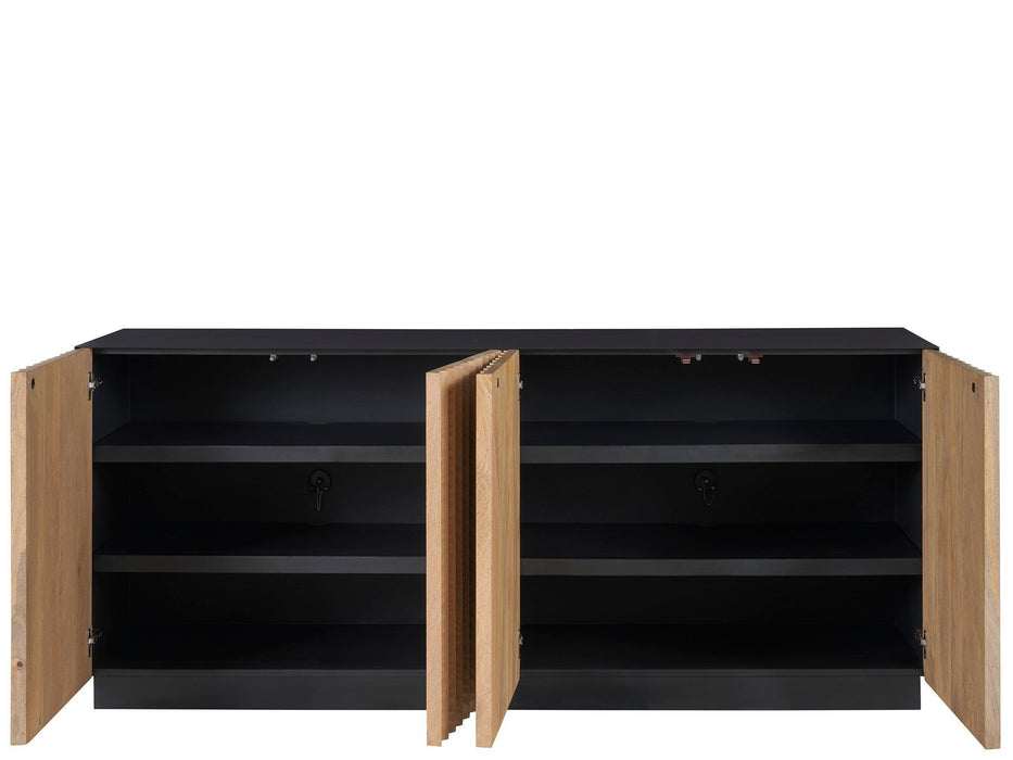 New Modern - Noir Credenza - Light Brown