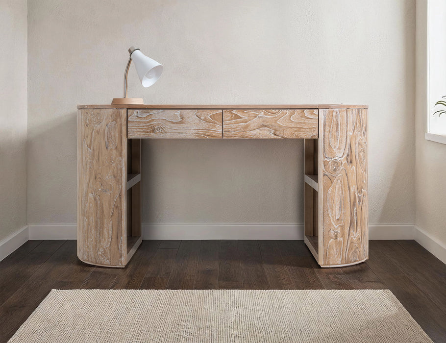 Balam - Desk - Ivory White