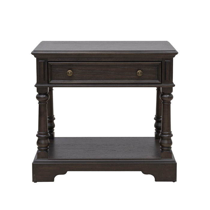 Hickory Creek - Bachelor's Chest With Storage Drawer - Brown