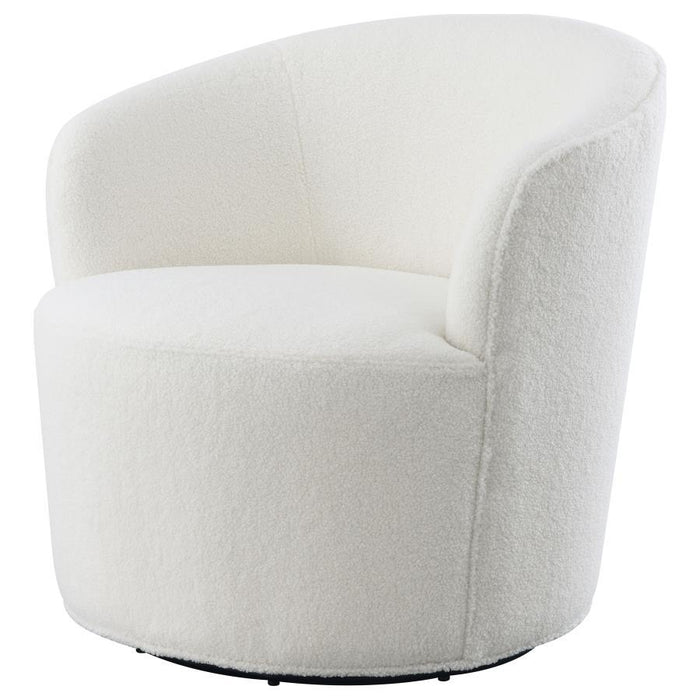 Joyce - Sloped Arms Swivel Chair