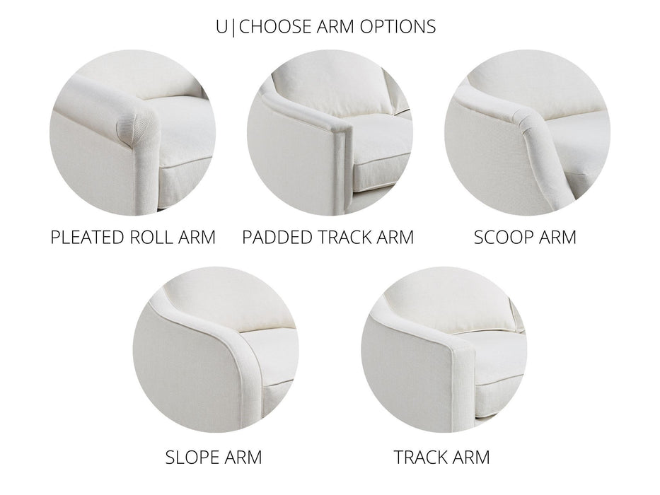 U Choose - Loveseat, Special Order - White