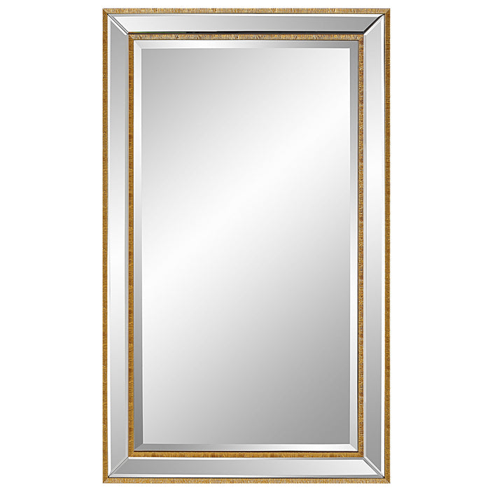 Wall Mirror - Gold