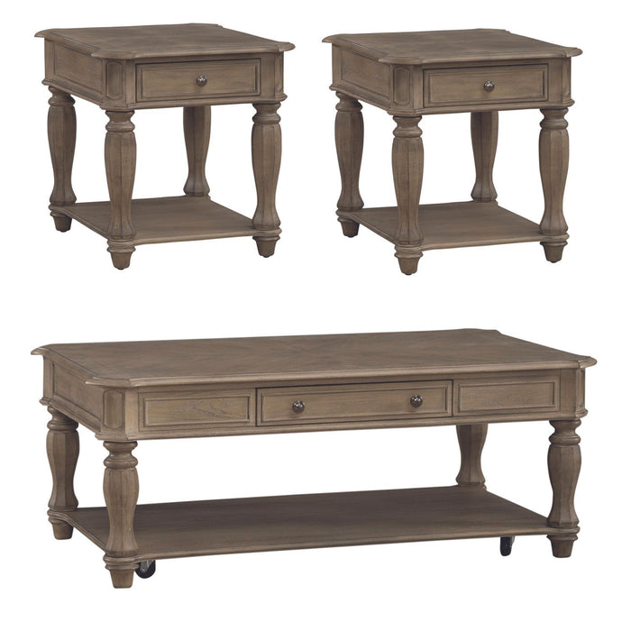 Magnolia Manor - Alternate 3 Piece Set - Brown