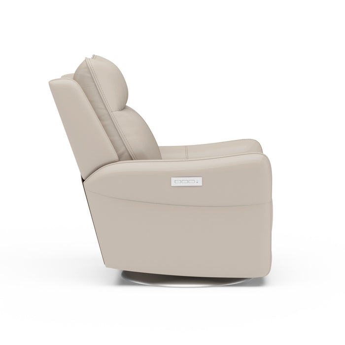 Spin - Swivel Power Recliner with Power Headrest & Lumbar