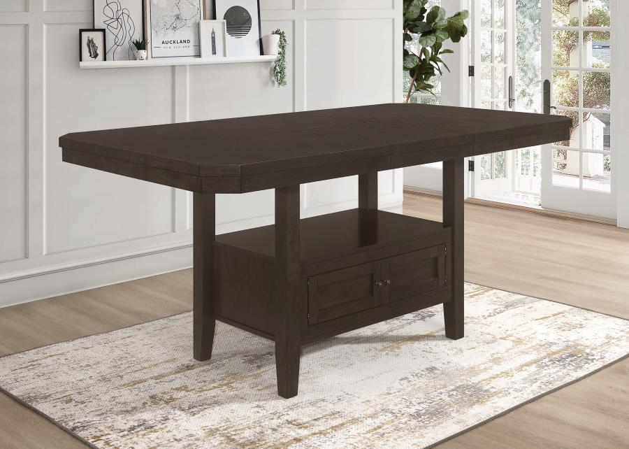 Prentiss - Extension Counter Dining Table - Cappuccino