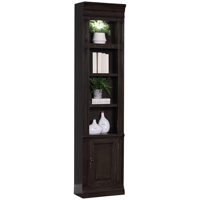 Washington Heights - Open Top Bookcase - Washed Charcoal