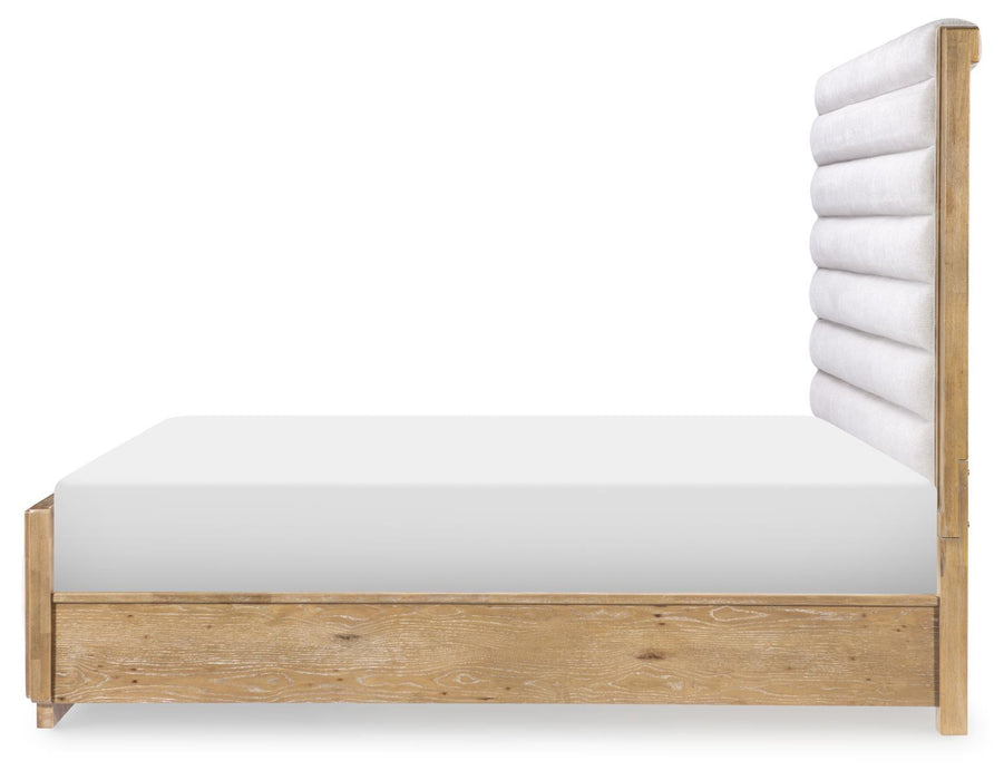 Torrance - Complete Channeled Uphostered Panel Bed
