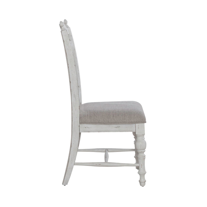 River Place - Panel Back Side Chair (RTA) - White