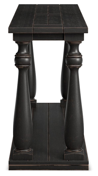 Mallacar - Black - Sofa Table