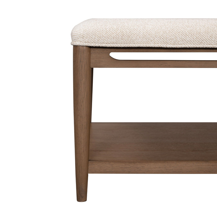 Verona - Rectangular Coffee Table - Beige / Dark Brown