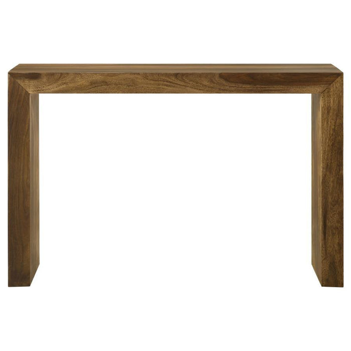 Odilia - Rectangular Solid Wood Entryway Console Table - Auburn