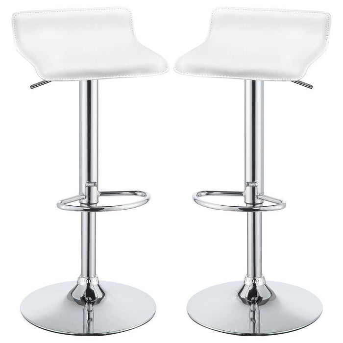 Bidwell - Upholstered Adjustable Bar Stool (Set of 2)