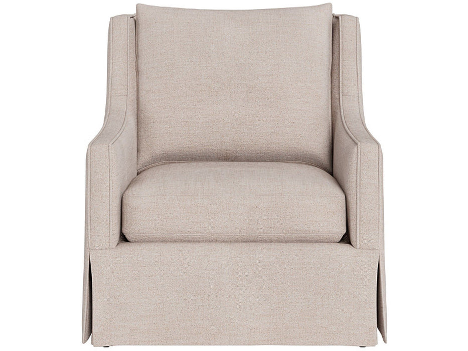 Hudson - Skirted Chair, Special Order - Beige