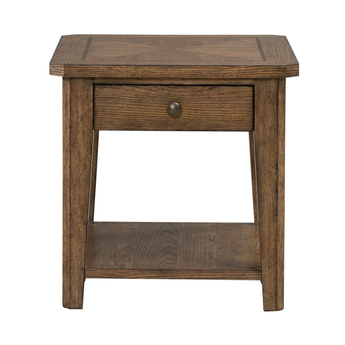 Carolina Park - End Table - Brown
