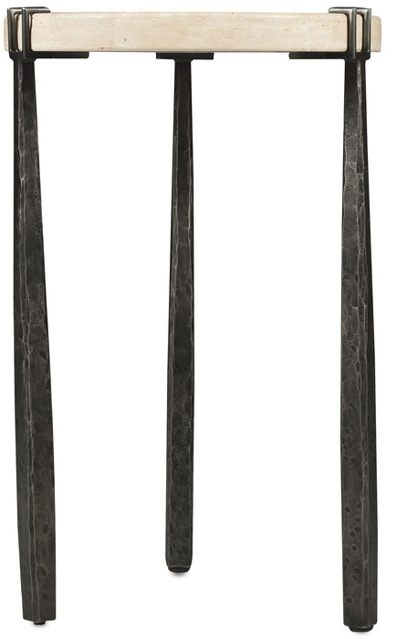 Driftwood - Metal Spot Table - Beige / Gray