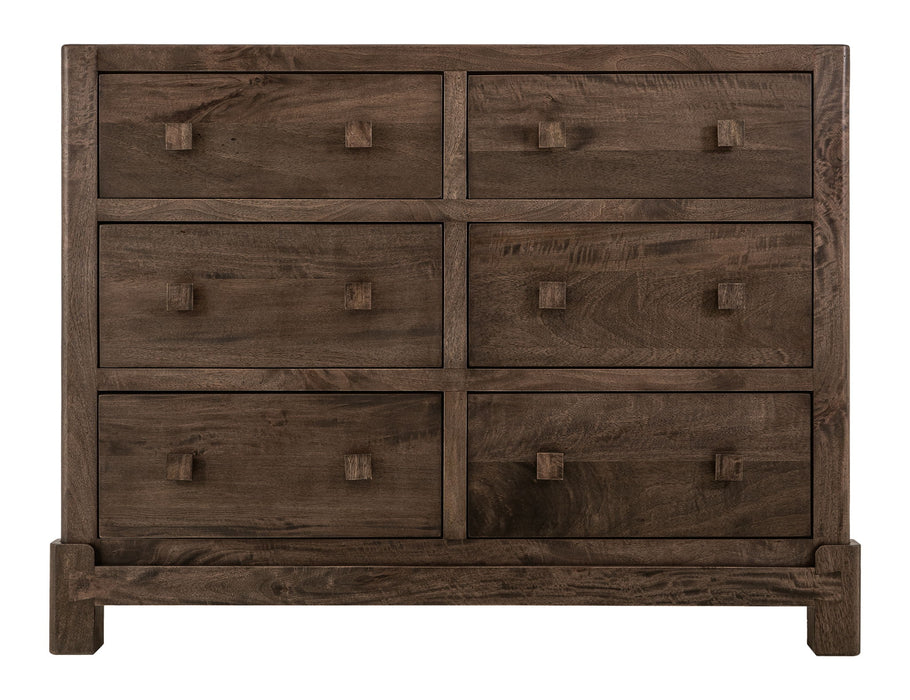 Atenas - 6-Drawer Dresser - Brown