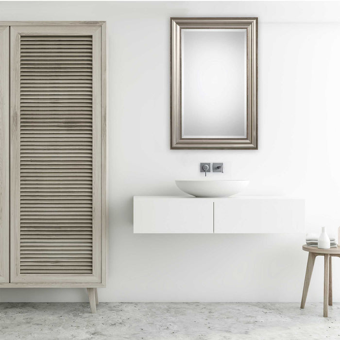 Mirror - Lightly Antiqued Champagne