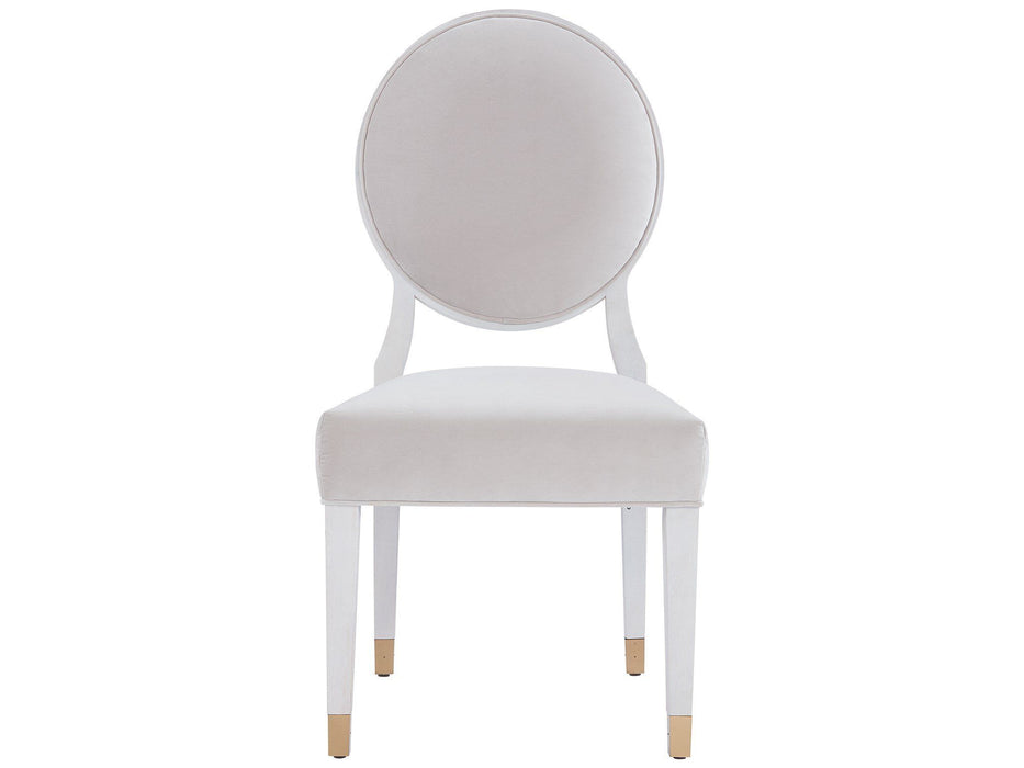 Love. Joy. Bliss.-Miranda Kerr Home - Love Joy Bliss Oval Side Chair (Set of 2) - White