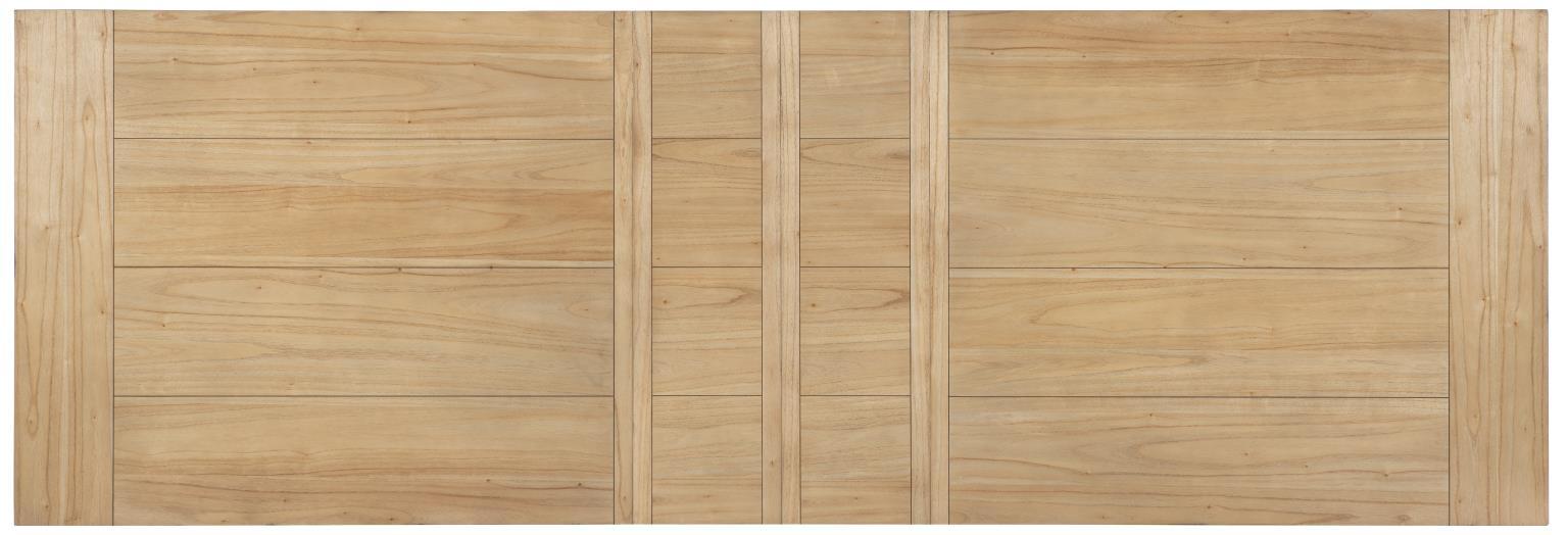 XXX's And OOO's - Trestle Dining Table - Two Tone