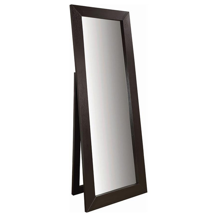 Toga - Rectangular Floor Mirror - Cappuccino