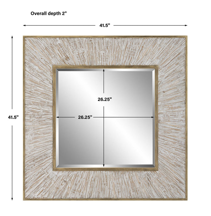 Wharton - Square Mirror - Gold