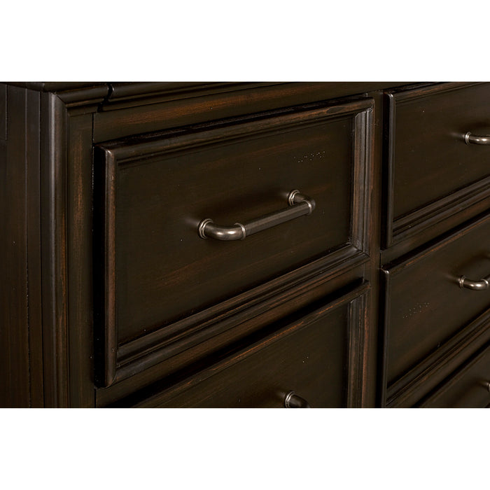 Caldwell - Dresser/Mirror - Brown