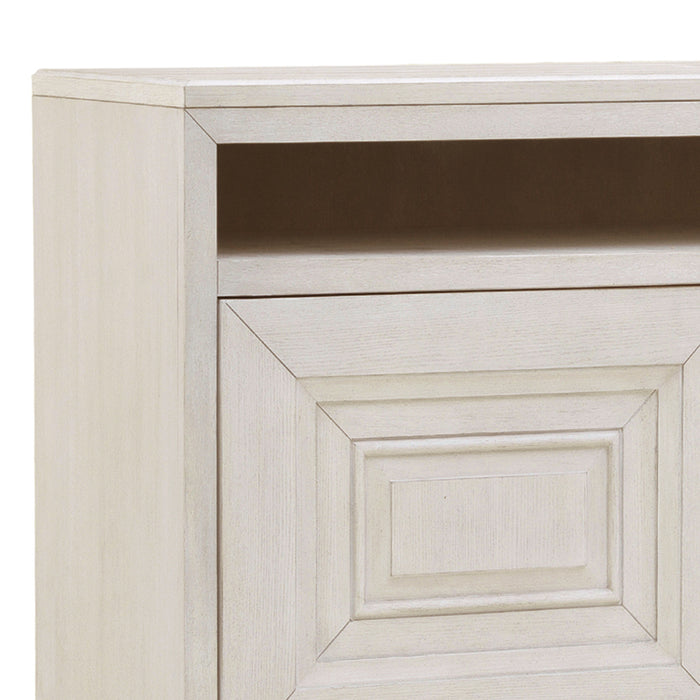 Ashby Place - 4-Door Server with Open Shelves - Natural