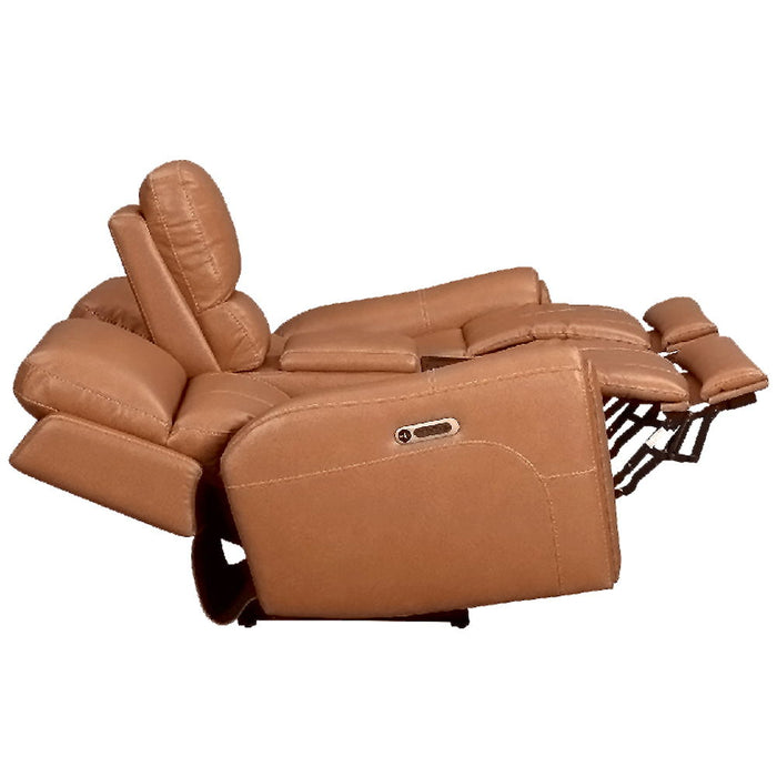 Hancock - Zero Gravity Power Reclining Console Loveseat P3