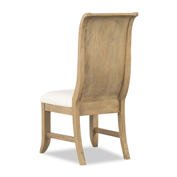 Flow - Wood Side Chair (Set of 2) - Sandstone