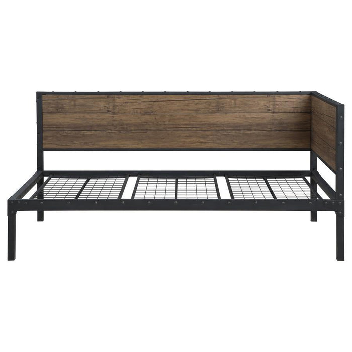 Getler - Daybed - Weathered Chestnut And Black