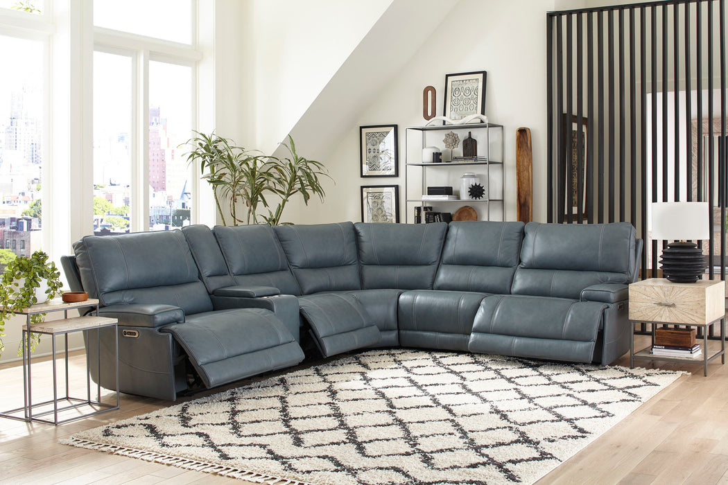 Whitman - 6 Piece Power Reclining Sectional