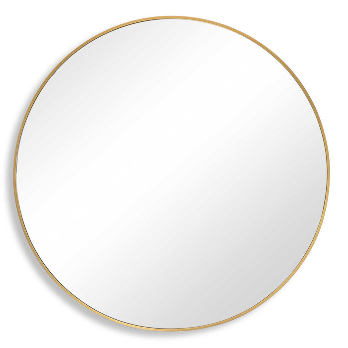 Plain Mirror - Brushed Gold