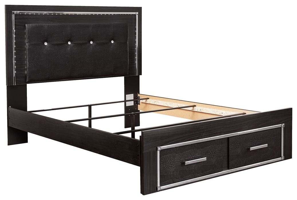 Kaydell - Storage Bed With Roll Slats