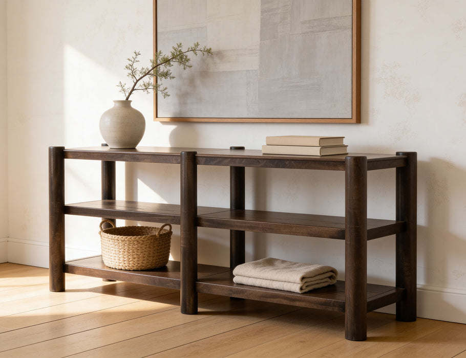 Liana - TV Stand/Console - Dark Brown