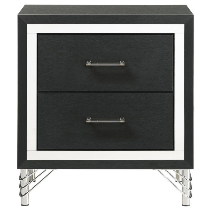 Lucia - 2-Drawer Nightstand - White