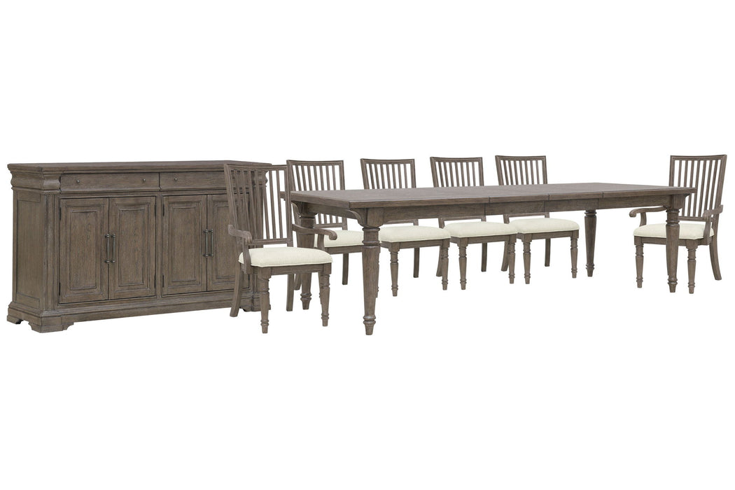 Madison Ridge - Extendable Leg Dining Table Set