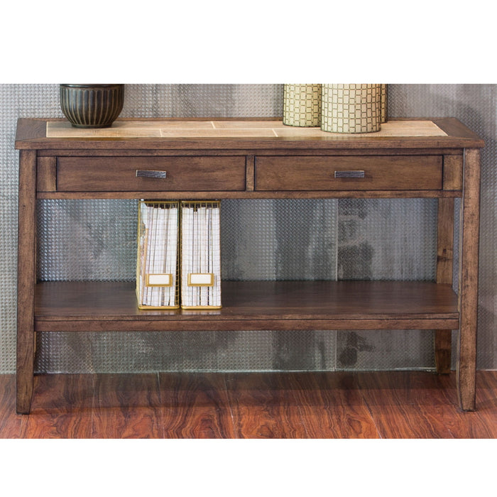 Mesa Valley - Sofa Table - Dark Brown