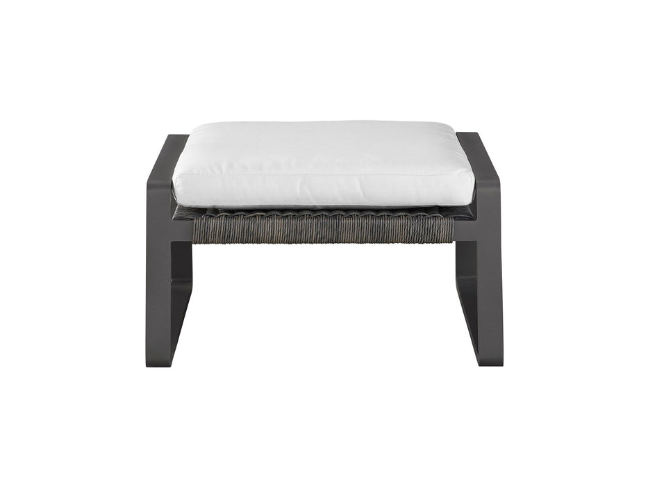 Coastal Living Outdoor - San Clemente Ottoman - Black