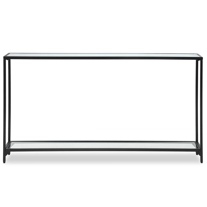 Console Table - Satin Black