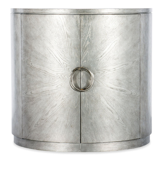 Melange - Deserie Demilune Chest - Pearl Silver