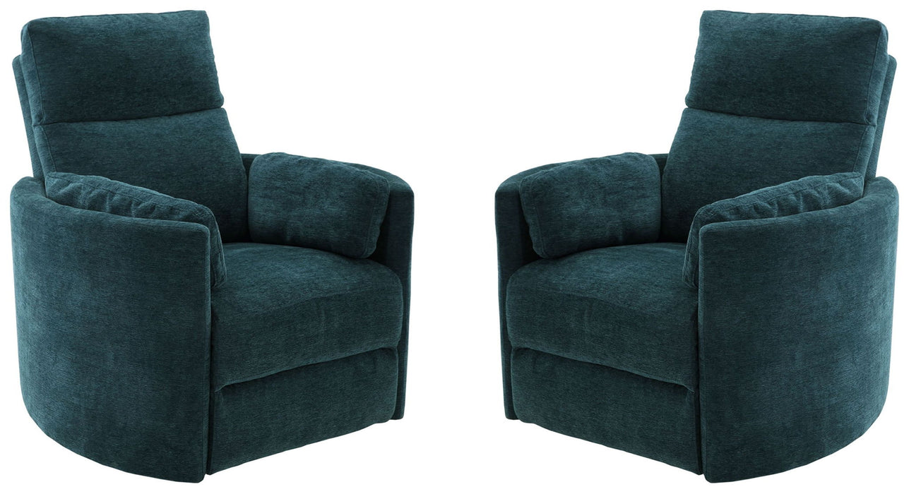 Radius - Power Swivel Glider Recliner (Set of 2)