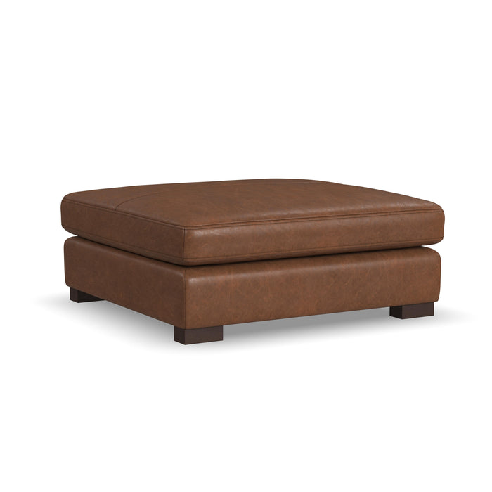 Endurance - Square Cocktail Ottoman - Chestnut