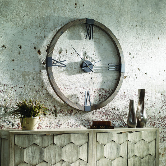 Marcelo - Modern Wall Clock - Light Brown