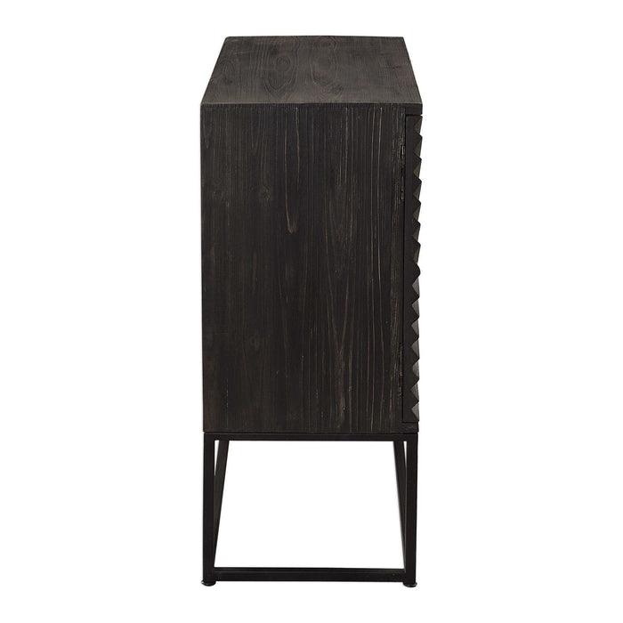 Zadie - Accent Cabinet - Ebony