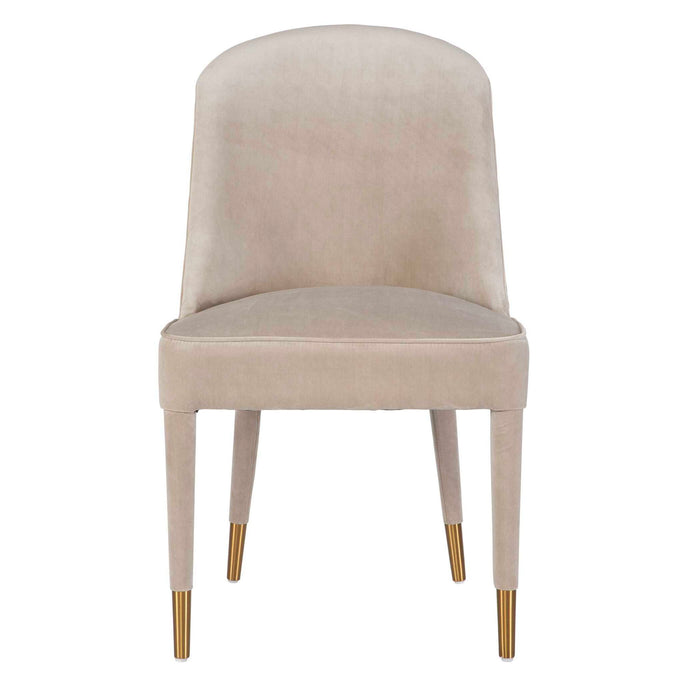 Brie - Armless Chair (Set of 2) - Champagne