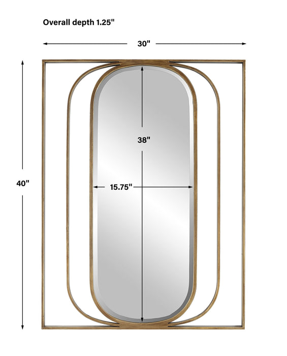 Replicate - Contemporary Oval Mirror